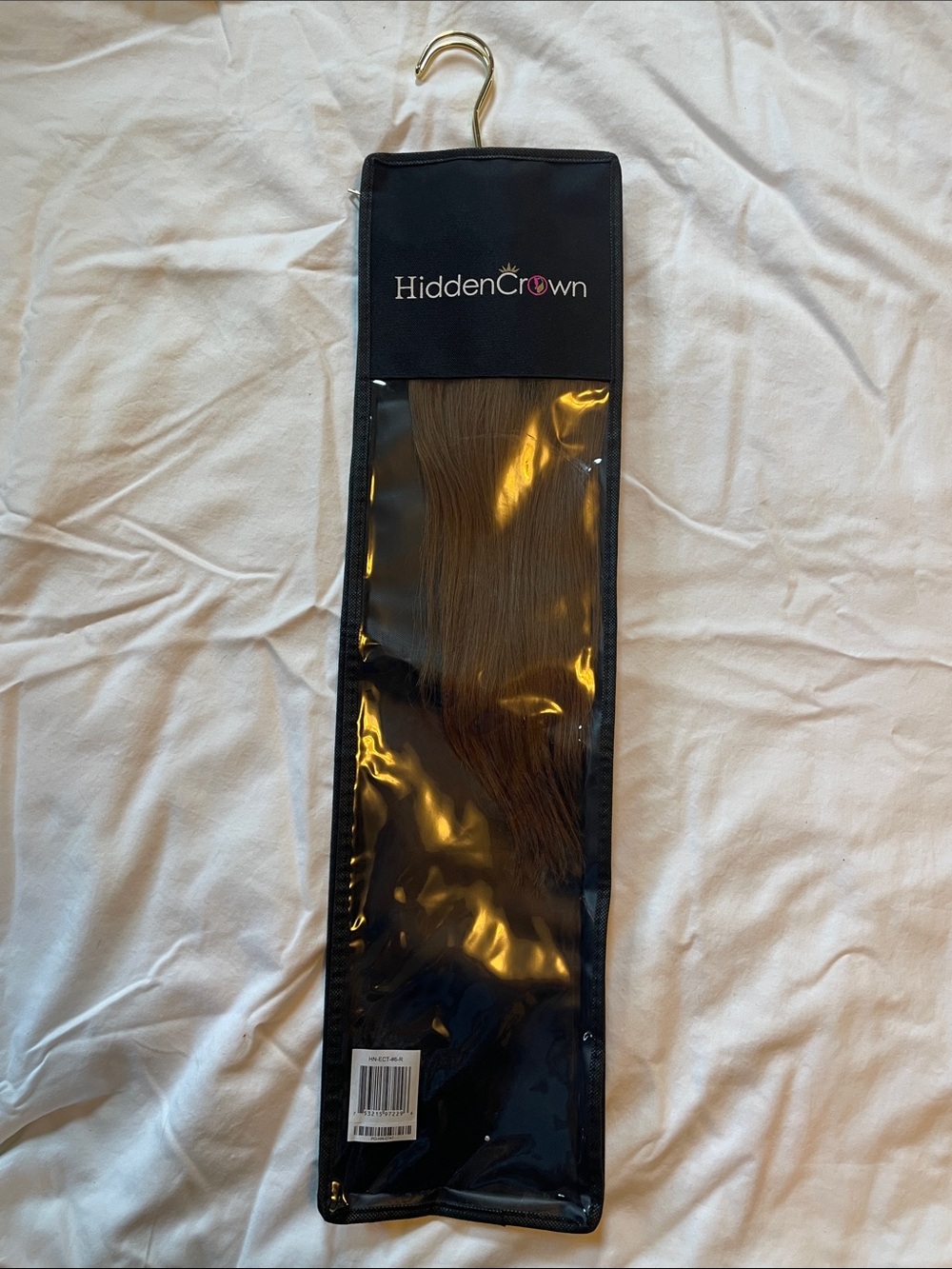 Human Hair Topper - Medium Auburn Brown - Picture 3 of 6